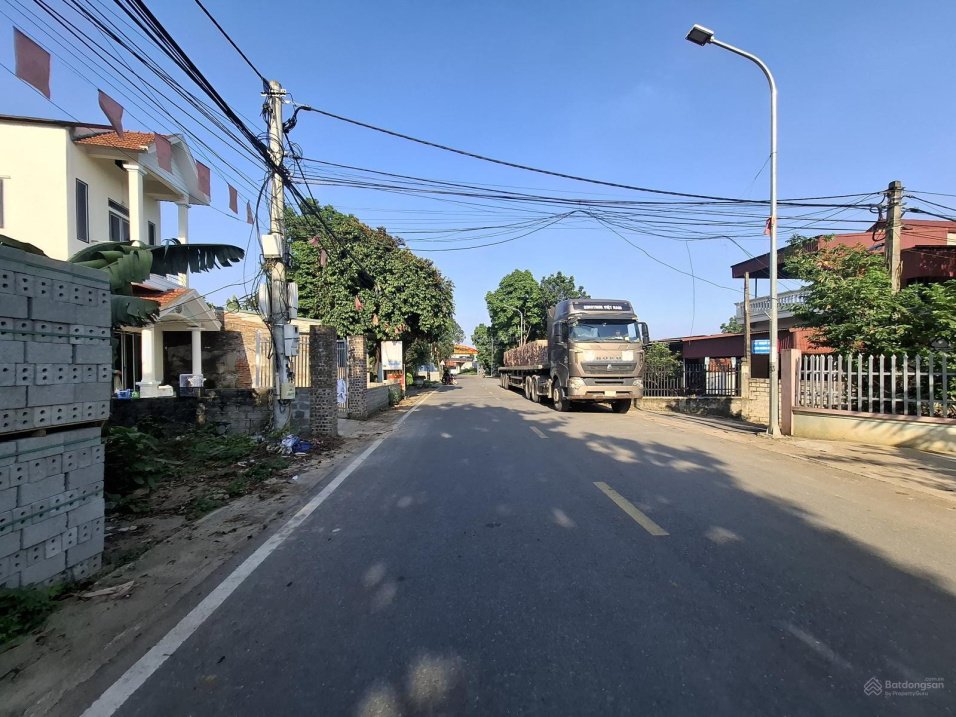 Bán đất mặt đường nhựa trục chính Vân Hòa, Ba Vì, Hà Nội, 510 m2 kinh doanh, 4,5 tỷ